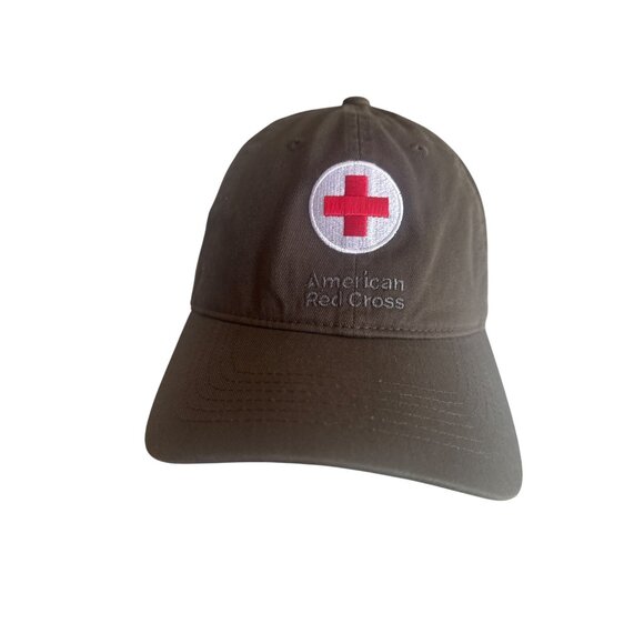American Red Cross Adjustable Baseball Cap Hat Embroidered Logo - Picture 1 of 6